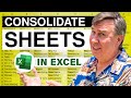 videos de MrExcel's Learn Excel #832 - Consolidate Sheets