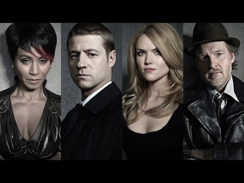 cast - Jada Pinkett Smith, Ben McKenzie, Donal Logue and Erin Richards, Gotham talk about exploring Batman's crime-noire roots.