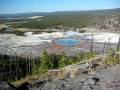 videos de Grand Prismatic Spring High View Yellowstone National Park