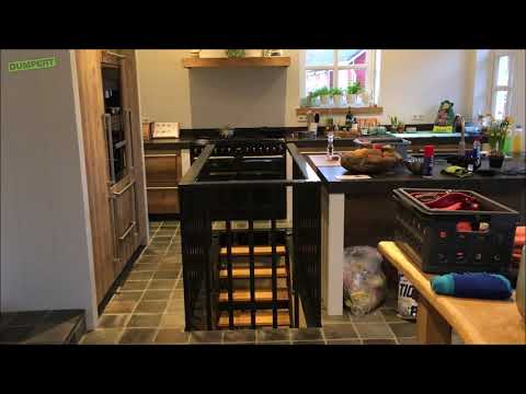 Kiedy nie masz miejsca na schody do piwnicy i postanawiasz je ukryć