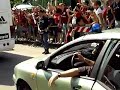 Milanisti outside Malpensa