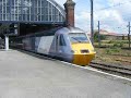 National Express hst departs Darlington