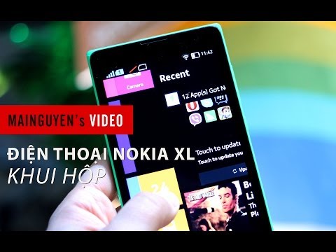 Khui hộp điện thoại Nokia XL - www.mainguyen.vn