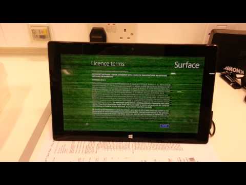 Microsoft surface rt graphic bug
