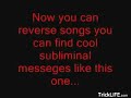 How to reverse a song How to reverse a song