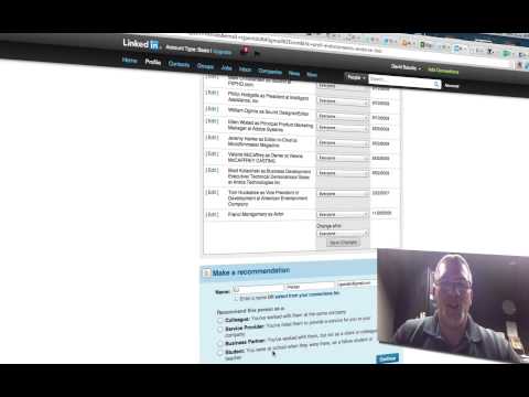 how to recommendation on linkedin