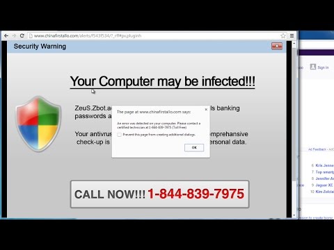 how to get rid security warning pop up