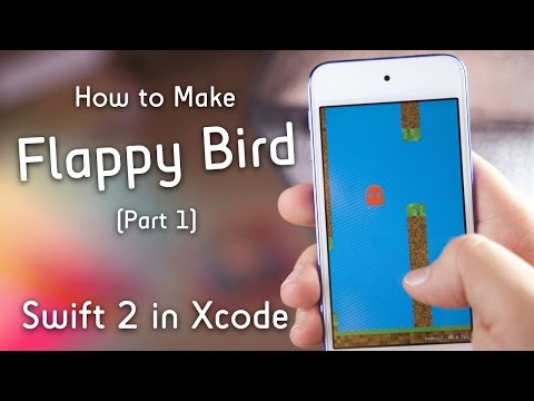 video-linktoworks-Make Flappy Bird! (Pt. 1 : Swift 2 in Xcode :...