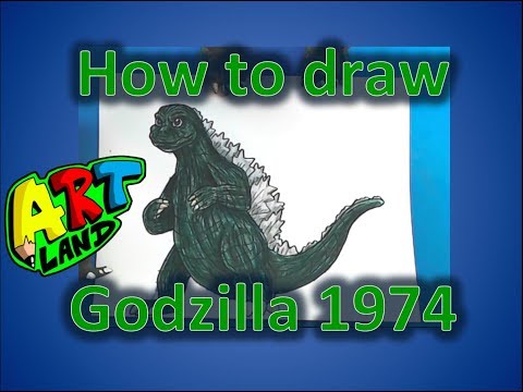 video-linktoworks-How to Draw Godzilla 1974 - YouTube