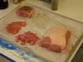 Preparando comida Para a Semana--porco, by The Chef In The Hat