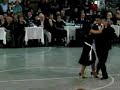 hern�n rodriguez chaile y maria florencia labiano bailan el vals 