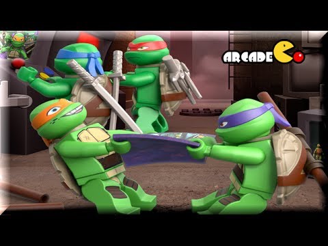 LEGO TEENAGE MUTANT NINJA TURTLES - Turtles Ninja Training - Lego Movie Game
