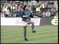 Diego Maradona warming up Napoli v Bayern Munich to Life is life by opus