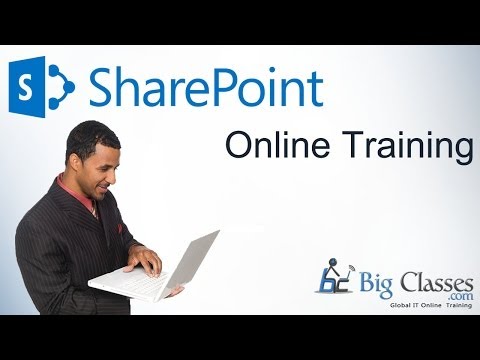 sharepoint demo - http://www.bigclasses.com/microsoft-sharepoint-online-training.html SharePoint online training from BigClasses is 100% job oriented with low fee from a real ...