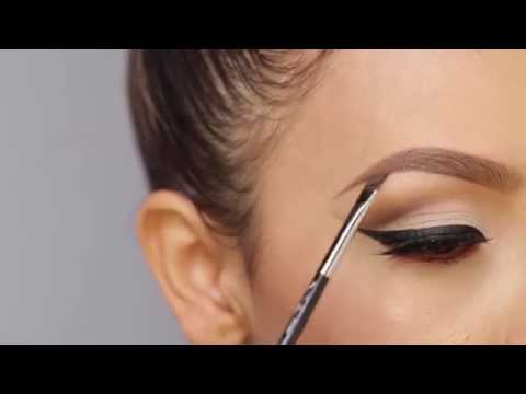 how to set eyebrow pencil