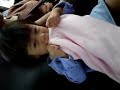 Amabel asking for blanket and pacifier