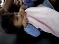 Amabel asking for blanket and pacifier