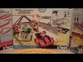 this is a video of the all new k'nex mario kart wii mario and yoshi at the finish line building set! this set comes with 301 pieces! this set is very easy to put together and is a great starter set for mario k'nex fans. a popular feature about this set is that there are not many ways to get yoshi in a battery powered kart and this is one of the ways. the set creates a complete closed loop track and the karts run great on it! the trap it comes with is what i call the goomba trap and it works great! best thing about the goomba trap is that they are good at causing random crashes. the wild wing is my favorite kart that k'nex makes for the mario kart stuff so i love both karts in this set! both karts work great the only thing i dislike is that the goomba's paint scratched off onto yoshi's kart, but i guess that is a risk with all traps and karts. bottom line you can't go wrong with getting this set! it has 2 great karts, mario, yoshi, goomba trap, finish/starting line banner, and some thing you build that i really don't know how to use. be sure and watch for my upcoming video of mario kart wii k'nex bowser's castle the ultimate building set!