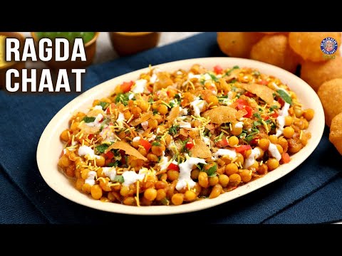 Ragda Chaat Recipe with white chana/chickpea | How To Make Ragda at Home | Holi Special Snacks