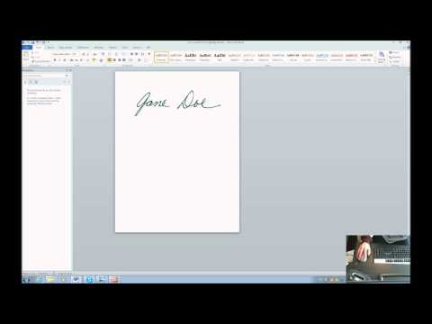 how to provide an electronic signature