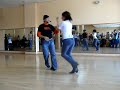Manuel Mascarell and Dace dance salsa