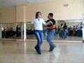 Manuel Mascarell and Dace dance salsa