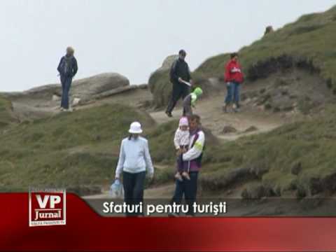 Sfaturi pentru turişti
