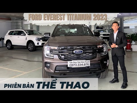 EVEREST TITANIUM 2023 PHIÊN BẢN THỂ THAO |TẤN DUY - SÀI GÒN FORD|