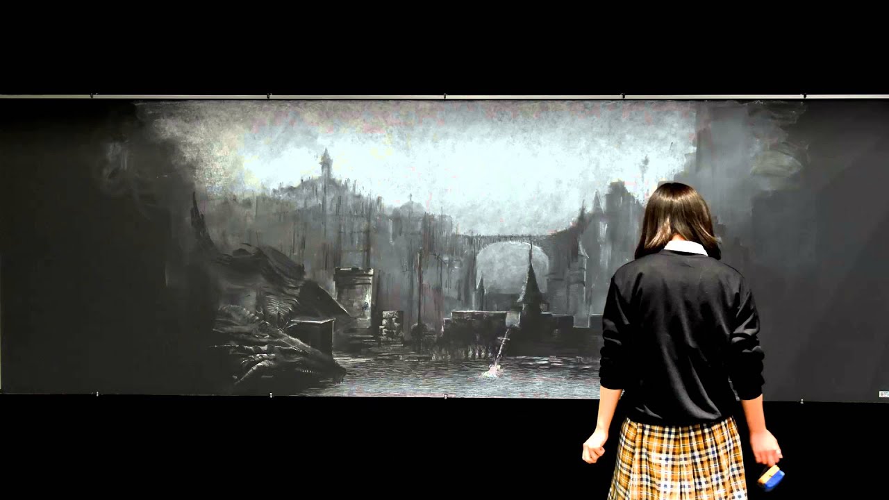วาดฉากเกม DARK SOULS III