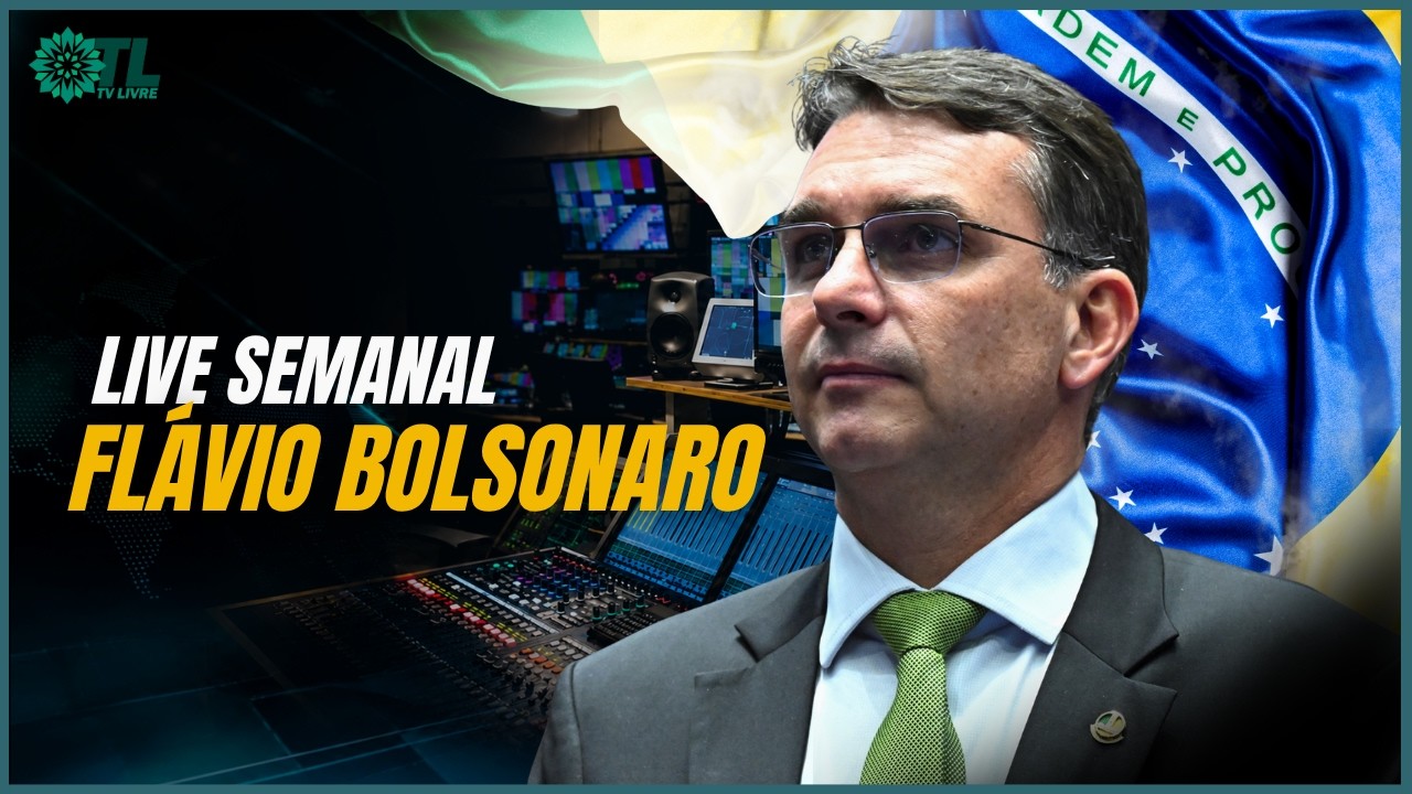 LIVE SEMANAL — FLÁVIO BOLSONARO