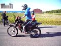 Playing with my old Yamaha DTr 125