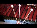 How to play marimba with six mallets. Video instruction for the method 