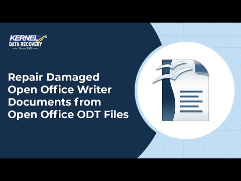how to open odt file