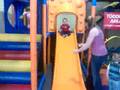 Ash on the slide - 11 and half months