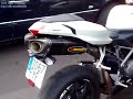 Ducati 848 akrapovic slip-on