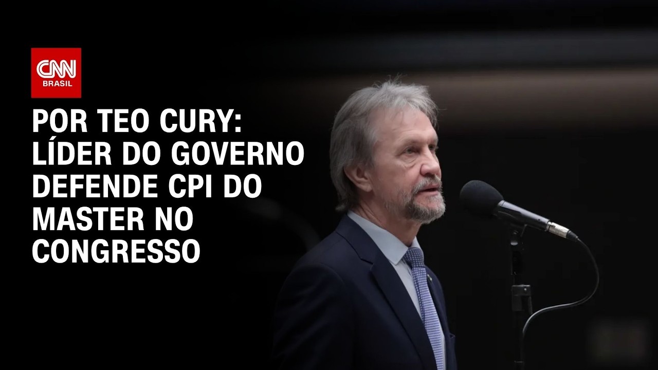 Líder do governo defende CPI do Master no Congresso | CNN NOVO DIA