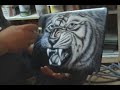 Can Yucel Freehand Airbrush - Tiger Laptop 2 Can Yucel Freehand Airbrush - Tiger Laptop 2