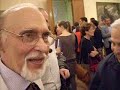 Wolfango inaugura la sua mostra all'Oratorio di Santa Maria Della Vita a Bologna in presenza del prof. Fabio Alberto Roversi Monaco