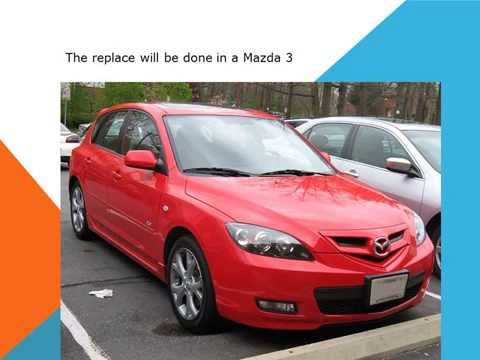 Mazda 3 How to replace the pollen filter cabin filter