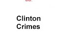 Clinton Crimes RECORD SETTING Scandal Index !