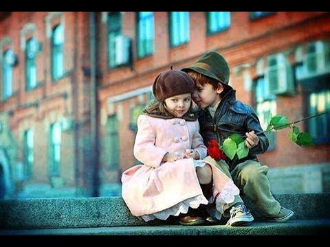 Cute kids love