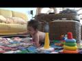 baby rhyan's first crawl
