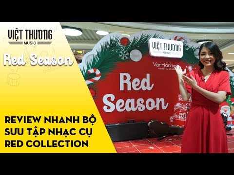 Review nhanh bộ sưu tập nhạc cụ Red Collection tại sự kiện Red Season 2019 // Vạn Hạnh Mall