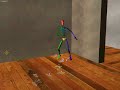 A test of biped of the character Max with the software 3dsmax