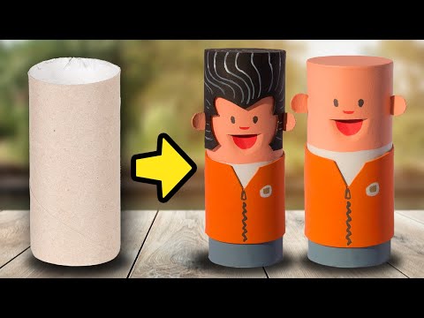 Box Yourself : Toilet Paper Roll Crafts(Box Yourself : 휴지심으로 만들기)