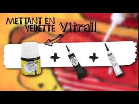 how to vitrail glass paint