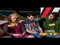 Posh meet Denise Van Outen at Wembley