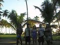 venezolanos saltando en Tobago