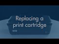 Replacing a Cartridge - HP Deskjet 2050 All-in-One Printer