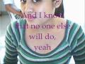 BEFORE I LET YOU GO WITH LYRICS